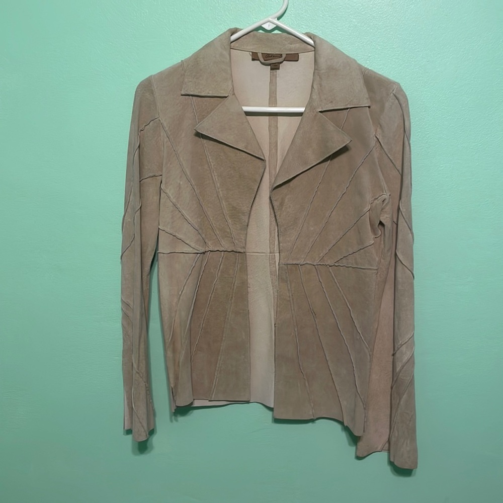 Vintage Raw Leather Arden B jacket size small